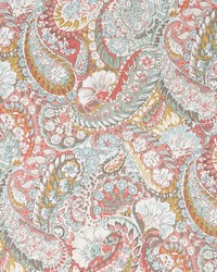 Zen Paisley Coral by   