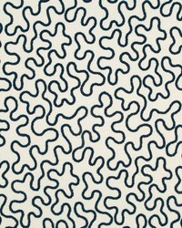 Viva Venezia Indigo by  Robert Allen 