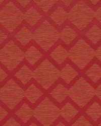 Tribal Zig Zag Scarlet by  Collier Campbell 