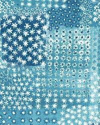 Flower Power Indigo Patchwork by  Carey Lind 