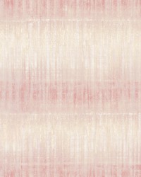 Sanctuary Pink Ombre Stripe Wallpaper by   