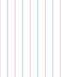 Little Tailor Pinstripe White Stripe by   