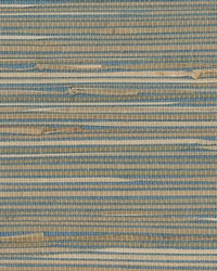 Jissai Mariner Blue Grasscloth by   