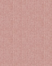 Oasis Red Linen Wallpaper by   