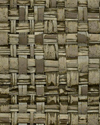 Mindoro Taupe Grasscloth Wallpaper by  Brewster Wallcovering 
