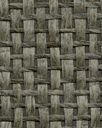 Gaoyou Taupe Paper Weave Wallpaper by   