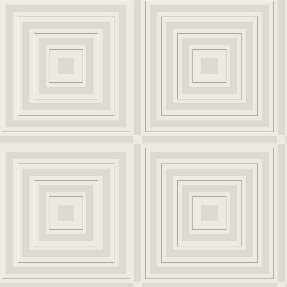 Brewster Wallcovering Luminous Silver Geometric Wallpaper Wallpaper