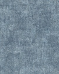 Stephen Blue Linen Wallpaper by   
