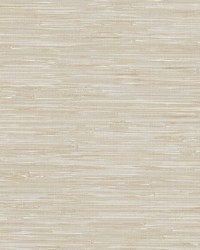 Maytal Neutral Faux Grasscloth Wallpaper by   