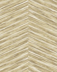 Pina Brown Chevron Weave Wallpaper by   