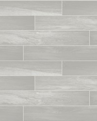 Nika Grey Sleek Wood Wallpaper by   