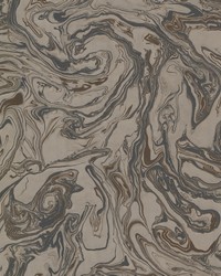Olympia Brown Marble Wallpaper by   