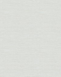 Agave Light Grey Faux Grasscloth Wallpaper by   