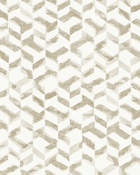 Instep Champagne Abstract Geometric Wallpaper by   