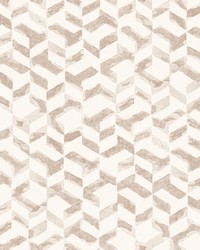 Instep Rose Gold Abstract Geometric Wallpaper by   