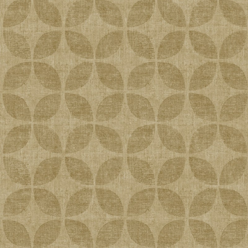 Brewster Wallcovering Polaris Gold Geometric Wallpaper Wallpaper