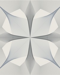 Radius Black Geometric Wallpaper by   