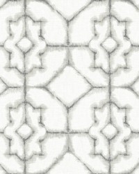 Verandah Off-White Shibori Wallpaper by   