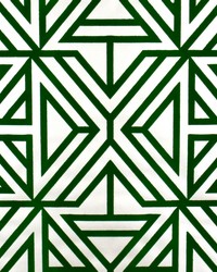 Helios Green Geometric Wallpaper by   