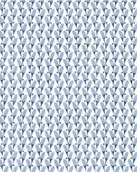 Landon Blue Abstract Geometric Wallpaper by   
