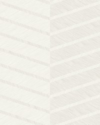 Aspen White Chevron Wallpaper by   