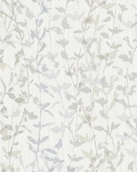 Thea Grey Floral Trail Wallpaper by   