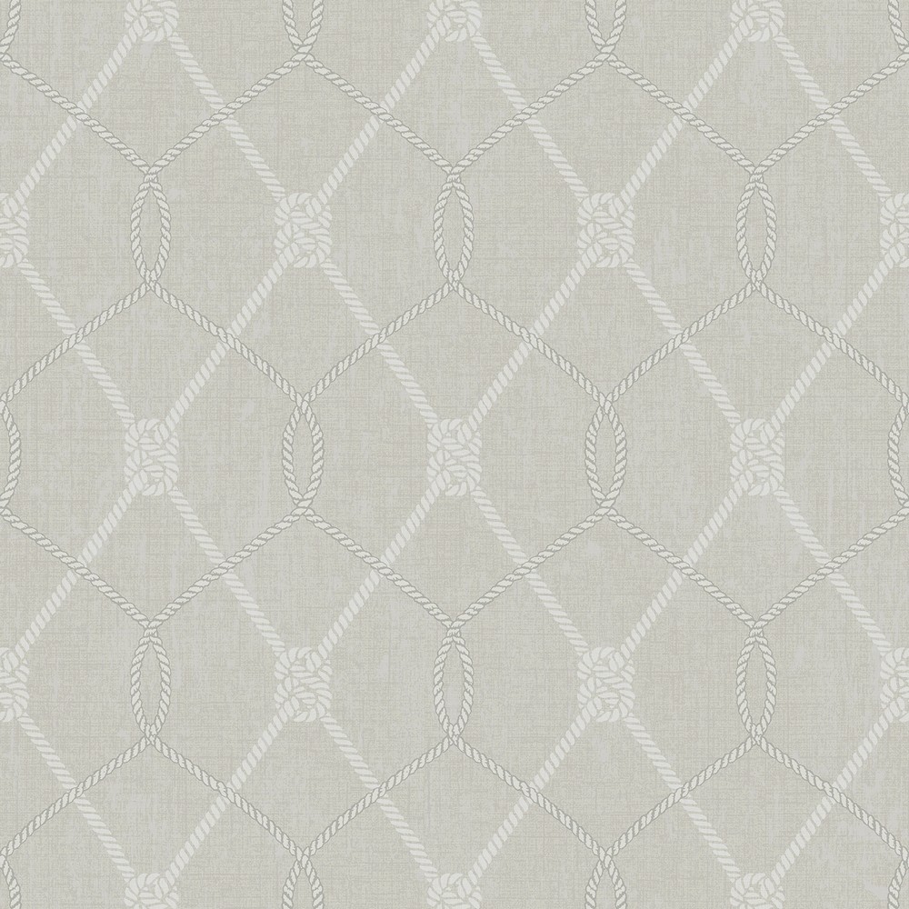 Brewster Wallcovering Tradewinds Grey Trellis Wallpaper Wallpaper