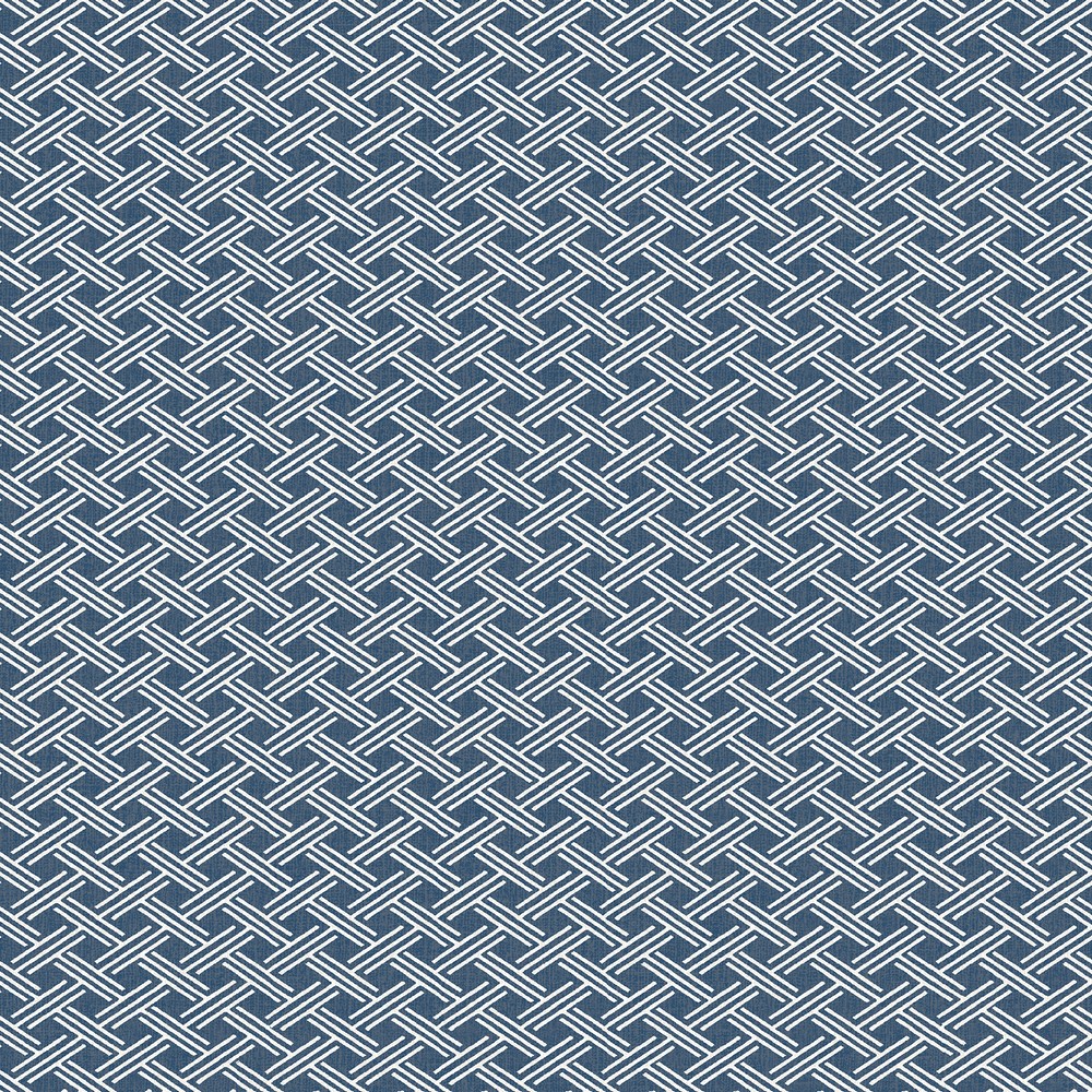 Brewster Wallcovering Sweetgrass Navy Trellis Wallpaper Wallpaper