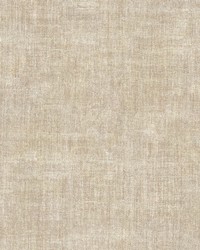 Gramercy Beige Linen Wallpaper by   