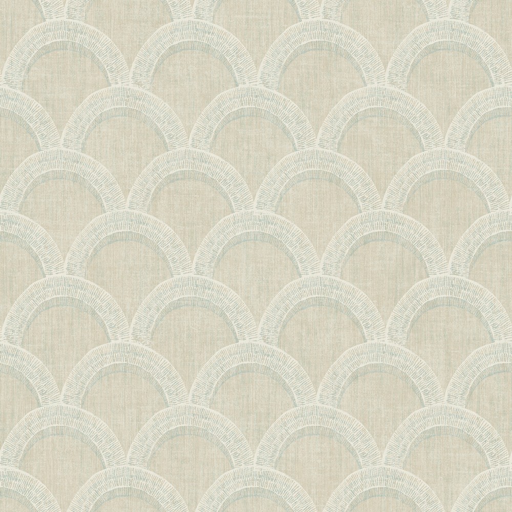 Brewster Wallcovering Bixby Khaki Geometric Wallpaper Wallpaper