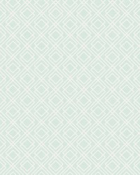 Napa Mint Geometric Wallpaper by   