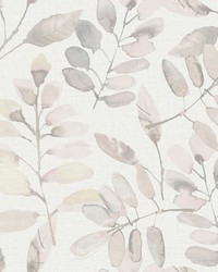 Pinnate Blush Leaves Wallpaper 3124-13906 by   