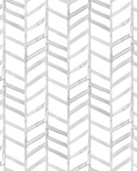 Fletching Grey Geometric Wallpaper 3124-13922 by   