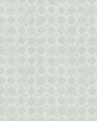 Button Block Aqua Geometric Wallpaper 3125-72308 by   