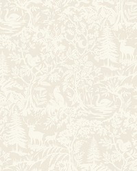 Alrick Dove Forest Venture Wallpaper 3125-72320 by  Brewster Wallcovering 