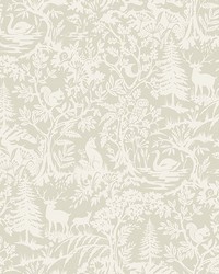 Alrick Taupe Forest Venture Wallpaper 3125-72325 by   