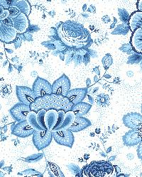 Kali Light Blue Folklore Chintz by   