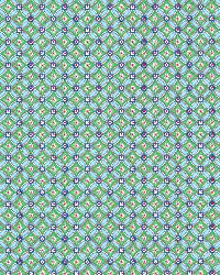 Eebe Green Floral Geometric by   