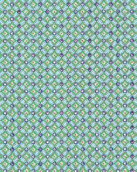 Eebe Green Floral Geometric by   