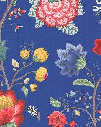 Epona Dark Blue Floral Fantasy by   