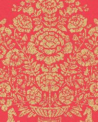 Till Red President Damask by   