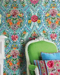 Melody Blue Mural by   