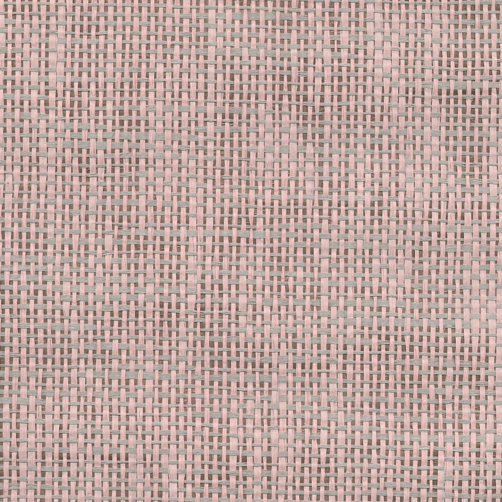 Brewster Wallcovering Aimee Pink Grasscloth Wallpaper Wallpaper