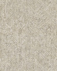 Longmont Bone Global Geometric Wallpaper by  Carey Lind 