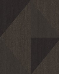 Diamond Bronze Tri-Tone Geometric Wallpaper by  B Berger 