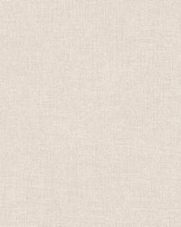 Tweed Cream Faux Fabric Wallpaper by   