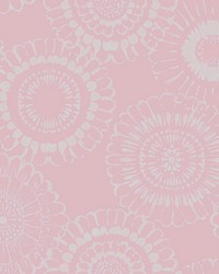 Sonnet Pink Floral Wallpaper 4060-128860 by   