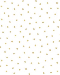 Pixie Gold Dots Wallpaper 4060-138937 by   