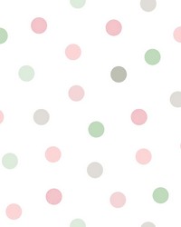 Jubilee Pink Dots Wallpaper 4060-139040 by   