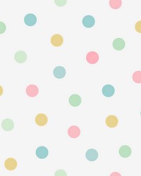 Jubilee Multicolor Dots Wallpaper 4060-139041 by  Ralph Lauren Wallpaper 